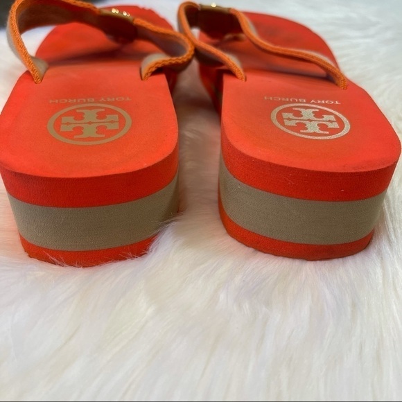 Tory Burch Platform Flip-flops size 7 - Picture 7 of 12